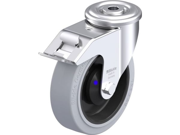 Blickle styrehjul LER-POEV 125XKA-FI-SG 125 mm 150 kg (1 stk)
