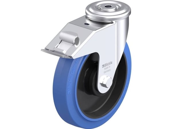 Blickle 912293 LER-POEV 200KA-FI-SB styrehjul i stål, hjuldiameter 200 mm, bæreevne (maks.) 300 kg, 1 stk