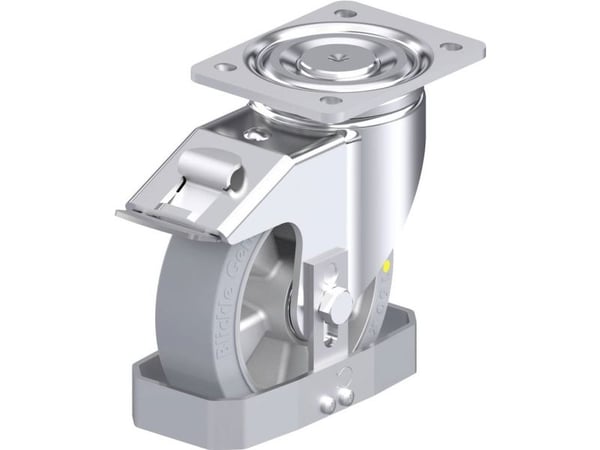 Blickle 938626 LH-ALEV 160K-FI-SG-AS-FS styrhjul i stål, hjuldiameter 160 mm, bärförmåga max 350 kg, 1 st