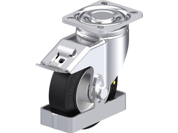 Blickle 921818 LH-ALEV 125K-1-FI-EL-FS Teräksinen kääntöpyörä Pyörän halkaisija: 125 mm Kantavuus (max.): 250 kg 1 kpl