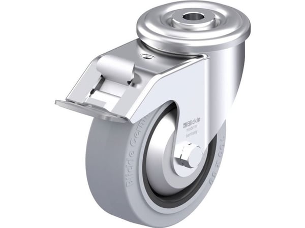 Blickle 945698 LER-POEV styrehjul i stål 100 mm, 150 kg (1 stk.)