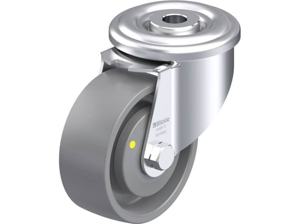 Blickle 936888 LER-PO 80KA-ELS styrehjul i stål, hjuldiameter 80 mm, bæreevne (maks.) 150 kg (1 stk.)