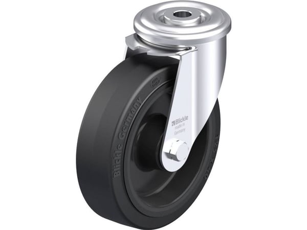 Blickle 653634 LER-POEV 125R styrhjul i stål, hjuldiameter 125 mm, bärförmåga (max.) 150 kg - 1 st