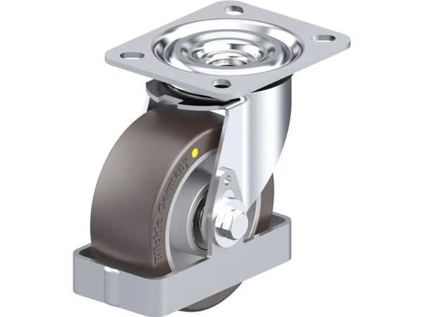 Blickle 939145 L-ALST 100K-AS-FS Teräksinen kääntöpyörä Pyörän halkaisija: 100 mm Kantavuus (max.): 250 kg 1 kpl