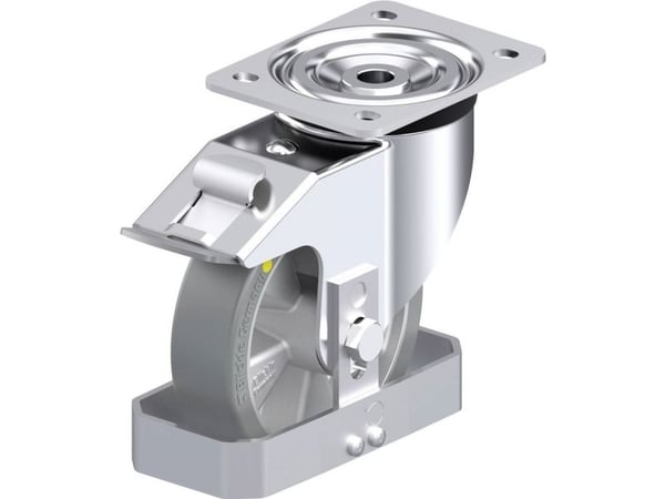 Blickle 939336 L-ALTH 151K-FI-AS-FS Teräksinen kääntöpyörä Pyörän halkaisija: 150 mm Kantavuus (max.): 400 kg 1 kpl