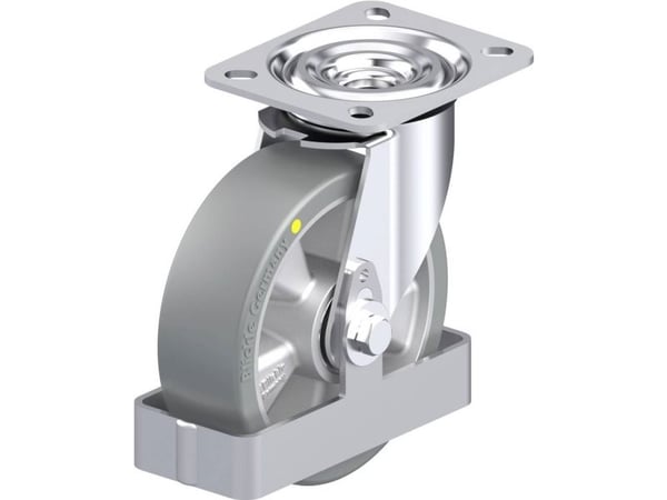 Blickle 746988 styrehjul i stål L-ALTH 125K-AS-FS, hjuldiameter 125 mm, bæreevne maks. 250 kg (1 stk)