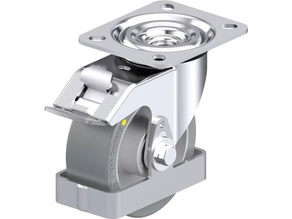 Blickle 911458 L-ALTH 100K-FI-AS-FS Teräksinen kääntöpyörä Pyörän halkaisija: 100 mm Kantavuus (max.): 250 kg 1 kpl