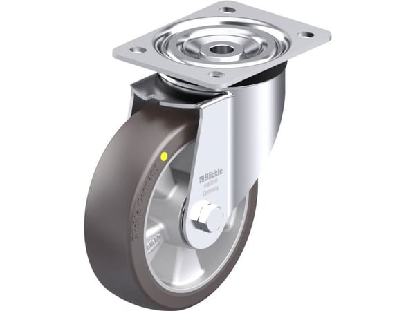 Blickle 855653 L-ALST 160K-AS styrehjul i stål, hjuldiameter 160 mm, bæreevne (maks.) 400 kg, 1 stk