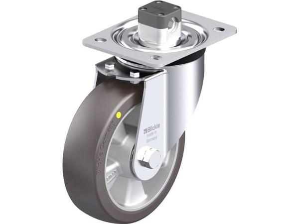 Blickle 871964 L-ALST 160K-CS11-AS Ohjauspyörä terästä Pyörän halkaisija: 160 mm Kantavuus (max.): 400 kg 1 kpl