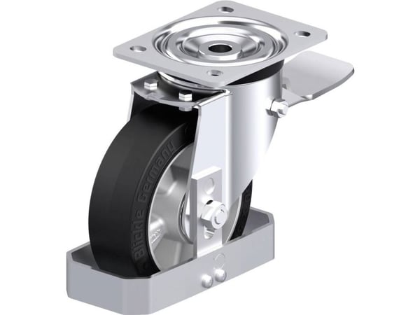 Blickle 938516 L-ALEV 150K-ST-FS Teräksinen kääntöpyörä Pyörän halkaisija: 150 mm Kantavuus (max.): 400 kg 1 kpl