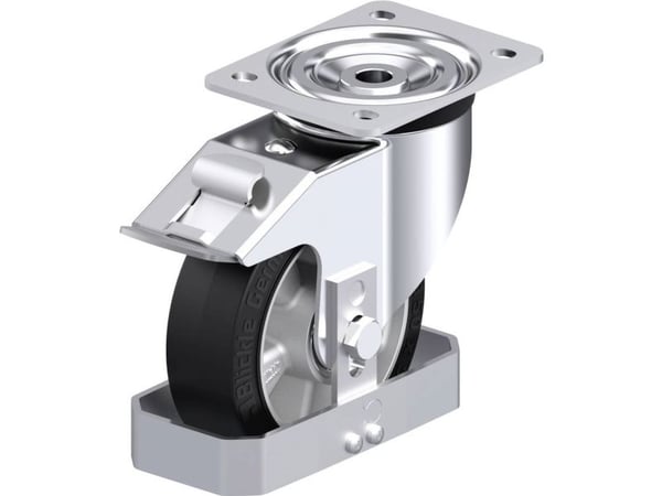 Blickle 857912 L-ALEV 150K-FI-FS Teräksinen kääntöpyörä Pyörän halkaisija: 150 mm Kantavuus (max.): 400 kg 1 kpl