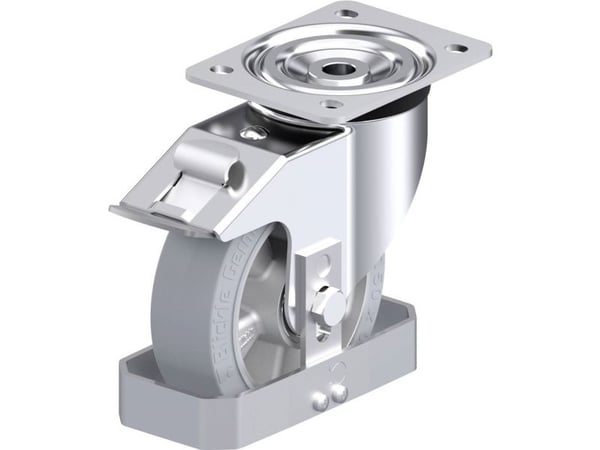 Blickle 912482 L-ALEV 150K-FI-SG-FS styrehjul i stål – hjuldiameter 150 mm, bæreevne (maks.) 400 kg, 1 stk