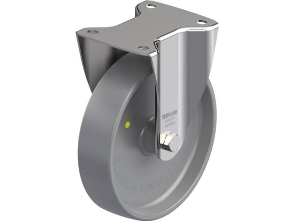 Blickle 680686 BX-PO 200G-ELS Kiinteä ruostumattomasta teräksestä valmistettu pyörä Pyörän halkaisija: 200 mm Kantavuus (max.): 400 kg 1 kpl