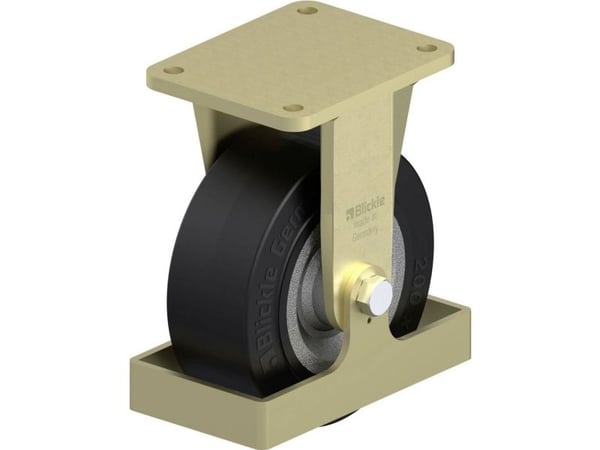Blickle 744557 BS-SE 202K-FS styrhjul för tung last, hjuldiameter 200 mm, bärförmåga max. 850 kg, 1 st