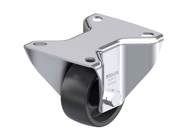 Blickle 756964 B-PP 60G faste hjul i stål, hjuldiameter 60 mm, bæreevne (maks.) 80 kg, 1 stk