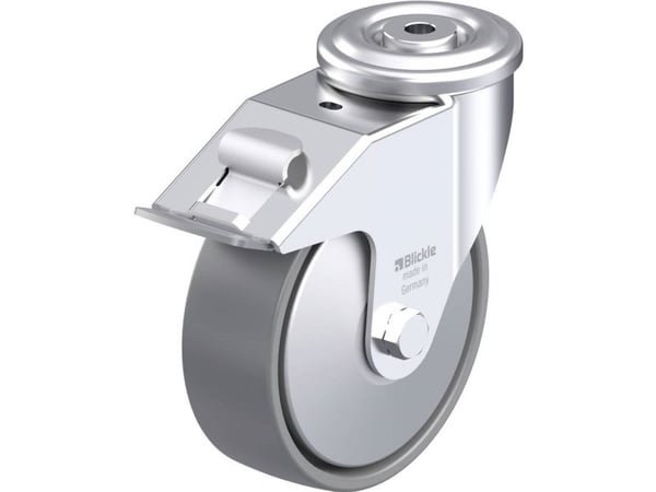 Blickle 946651 LER-PO 150G-FI-ELS-FA Teräksinen kääntöpyörä Pyörän halkaisija: 150 mm Kantavuus (max.): 300 kg 1 kpl
