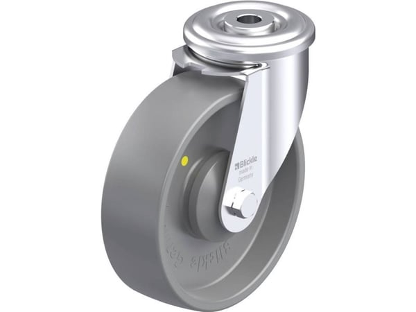 Blickle 936881 LER-PO 125KA-ELS Teräksinen kääntöpyörä Pyörän halkaisija: 125 mm Kantavuus (max.): 150 kg 1 kpl