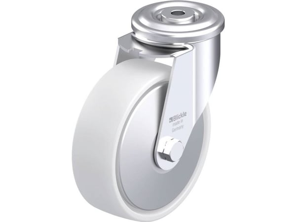 Blickle styrehjul i stål 749759 LER-PO 150G-FA, hjuldiameter 150 mm, maks 300 kg, 1 stk