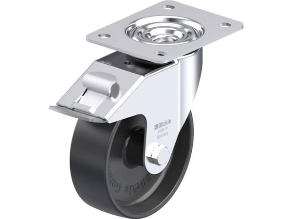 Blickle 580449 LE-PP 150G-FI styrhjul i stål, hjuldiameter 150 mm, max. bärförmåga 300 kg