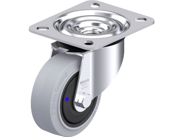 Blickle 945695 LE-POEV 80XKF-SG styrhjul i stål, hjuldiameter 80 mm, bärförmåga (max) 140 kg, 1 st
