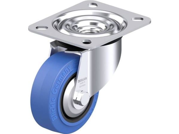 Blickle 850072 LE-POEV 80XR-SB-FA styrehjul og stålhjul – hjuldiameter 80 mm, bæreevne (maks.) 140 kg – 1 stk