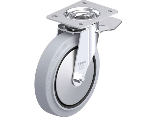 Blickle 850275 LE-POEV 200XR-ST-SG-FA Teräksiset kääntyvät pyörät Pyörän halkaisija: 200 mm Kantavuus (max): 300 kg 1 kpl 1 kpl