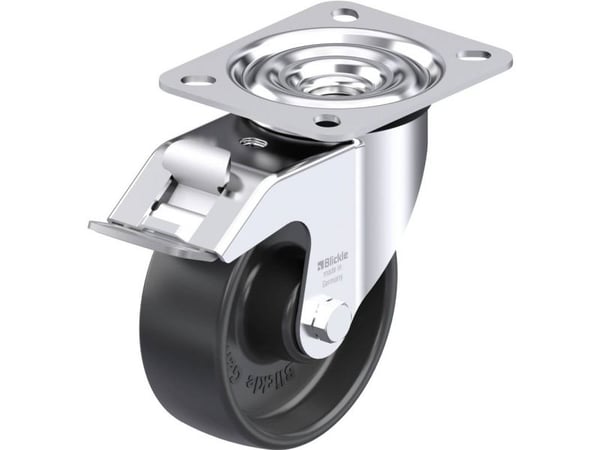 Blickle 299834 LE-PP 100R-FI Teräksinen kääntöpyörä Pyörän halkaisija: 100 mm Kantavuus (max.): 150 kg 1 kpl
