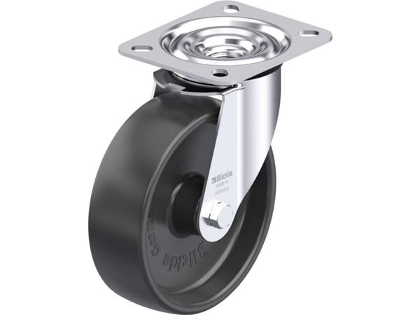 Blickle 296442 LE-PP 125G Teräksinen kääntöpyörä Pyörän halkaisija: 125 mm Kantavuus (max.): 150 kg 1 kpl