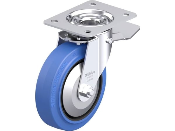 Blickle 749622 LE-POEV 160KAD-ST-SB-FA Ohjauspyörä terästä Pyörän halkaisija: 160 mm Kantavuus (max.): 300 kg 1 kpl