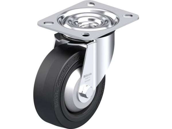 Blickle 850109 LE-POEV 100XR-FA Teräksinen kääntöpyörä Pyörän halkaisija: 100 mm Kantavuus (max.): 150 kg 1 kpl