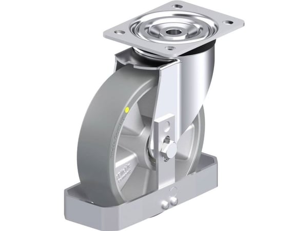 Blickle 939339 L-ALTH 180K-AS-FS Teräksinen kääntöpyörä Pyörän halkaisija: 180 mm Kantavuus (max.): 400 kg 1 kpl