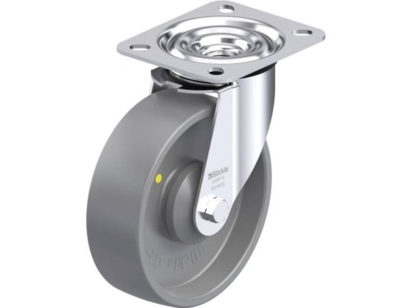 Blickle 886870 LE-PO 125KA-ELS Teräksinen kääntöpyörä Pyörän halkaisija: 125 mm Kantavuus (max.): 150 kg 1 kpl