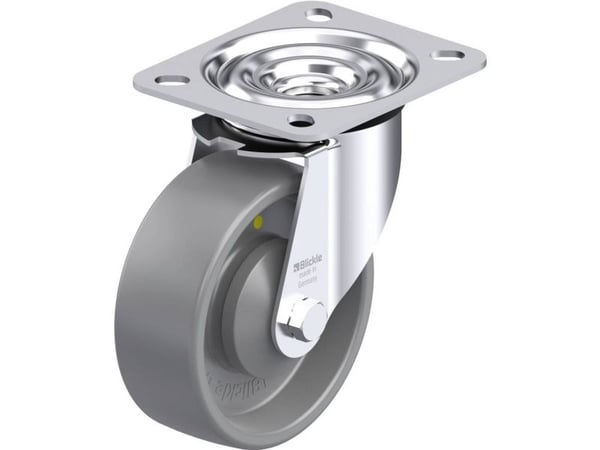 Blickle 867805 LE-PO 100KA-ELS Teräksinen kääntöpyörä Pyörän halkaisija: 100 mm Kantavuus (max.): 150 kg 1 kpl