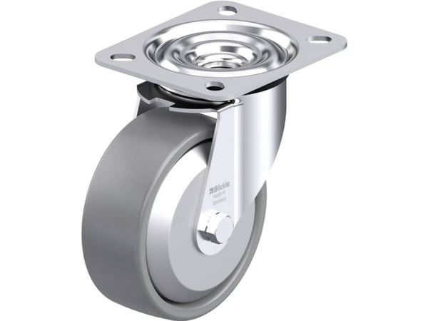 Blickle 946627 LE-PO 100KA-ELS-FA styrhjul i stål hjuldiameter 100 mm bärförmåga (max) 150 kg 1 st