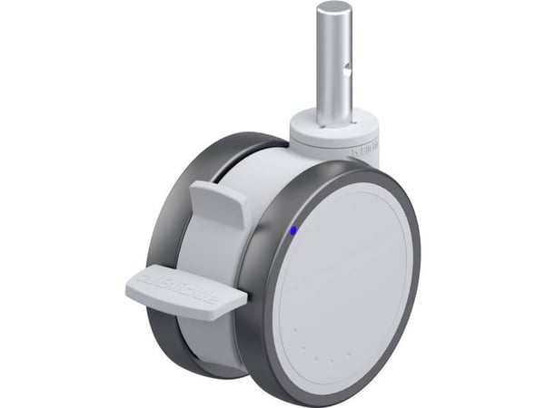 Blickle dobbelt-hjul 872928 LKDGX-PATH 125XK-FI-ZAX51, hjul Ø125 mm, bæreevne maks. 125 kg, 1 stk
