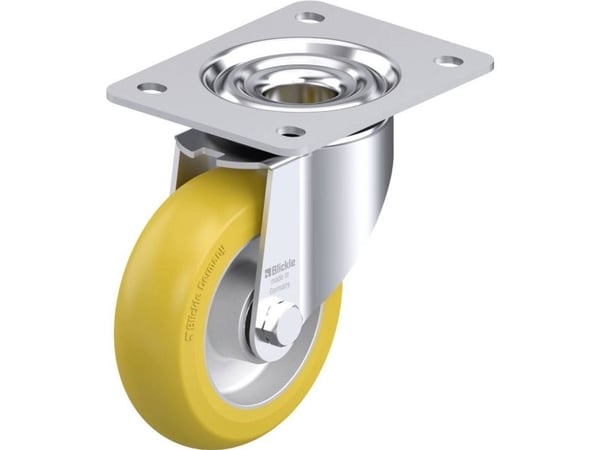 Blickle 871922 LK-ALTH 125K-3-CO Teräksinen kääntöpyörä Pyörän halkaisija: 125 mm Kantavuus (max.): 350 kg 1 kpl