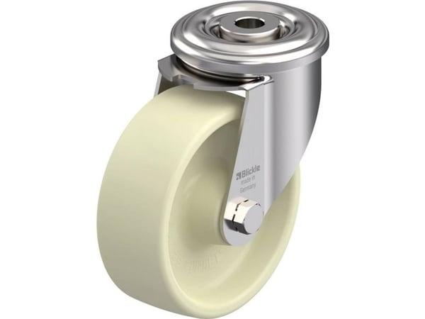 Blickle 940388 LIXR-POH 102G styrehjul i rustfritt stål varmebestandig hjuldiameter 100 mm bæreevne maks. 150 kg 1 stk