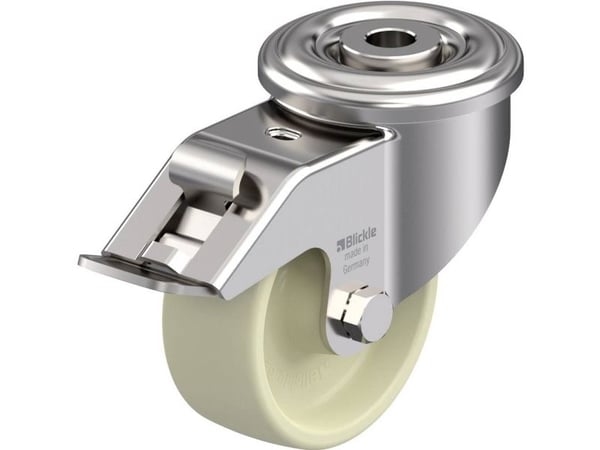 Blickle 940399 LIXR-POH 81G-FI Kuumuutta kestävä ohjauspyörä ruostumattomasta teräksestä Pyörän halkaisija: 80 mm Kantavuus (max.): 150 kg 1 kpl