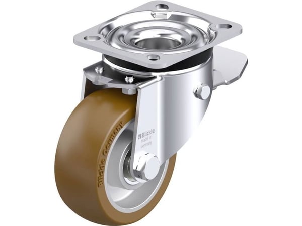 Blickle 921179 LK-ALB 101K-1-ST Teräksinen kääntöpyörä Pyörän halkaisija: 100 mm Kantavuus (max.): 350 kg 1 kpl