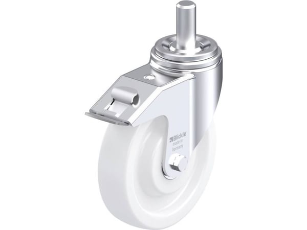 Blickle 754676 LHZ-SPO 200K-FI styrhjul i stål - hjuldiameter 200 mm, bärförmåga (max) 900 kg (1 st.)