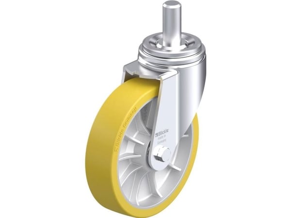 Blickle 936729 LHZ-ALTH 202K styrhjul i stål, hjuldiameter 200 mm, bärförmåga (max) 900 kg, 1 st
