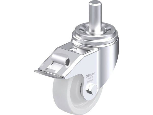 Blickle 754664 LHZ-SPO 127K-FI Teräksinen kääntöpyörä Pyörän halkaisija: 125 mm Kantavuus (max.): 750 kg 1 kpl