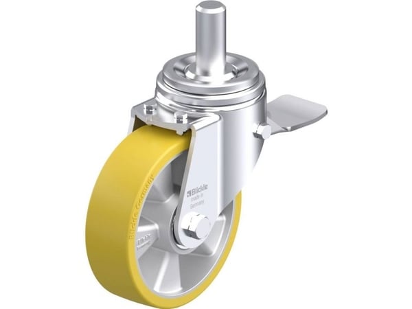 Blickle 852530 LHZ-ALTH 160K-ST styrehjul i stål, hjuldiameter 160 mm, maks 750 kg (1 stk.)
