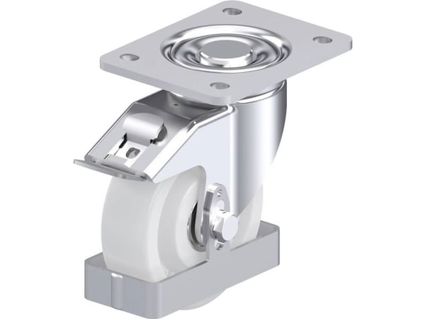 Blickle 940073 LH-SPO 125K-3-FI-FS styrhjul i stål, hjuldiameter 125 mm, bärförmåga (max) 700 kg, 1 st