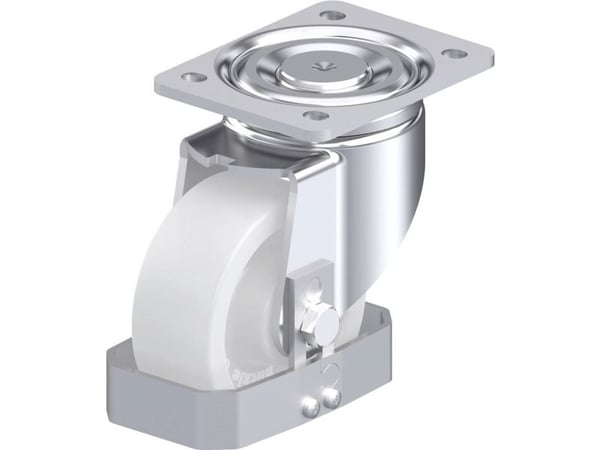 Blickle 758852 LH-SPO 127G-FS styrehjul i stål, hjuldiameter 125 mm, bæreevne (maks.) 750 kg, 1 stk