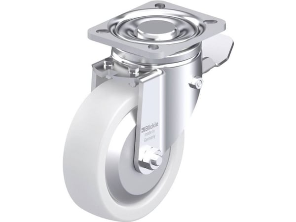Blickle 750155 LH-SPO 125G-1-ST-FA styrhjul i stål, hjuldiameter 125 mm, bärförmåga (max) 700 kg, 1 st