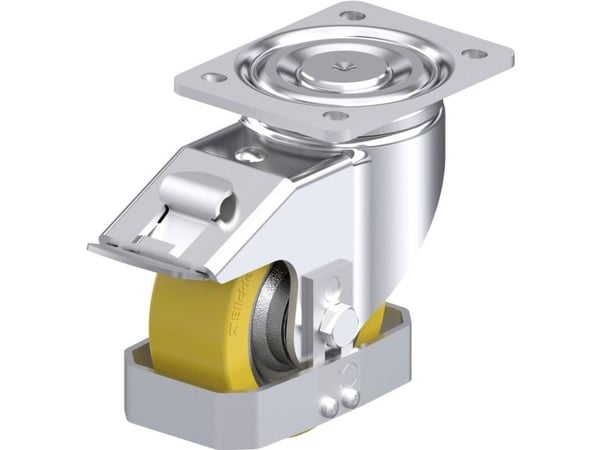 Blickle 868057 LH-SETH 125K-FI-FS Teräksinen kääntöpyörä Pyörän halkaisija: 125 mm Kantavuus (max.): 500 kg 1 kpl