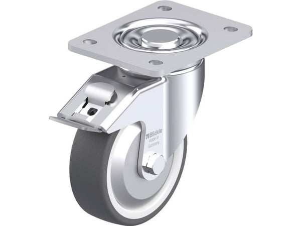 Blickle 750103 LH-POTH 125G-3-FI-FA styrehjul i stål hjuldiameter 125 mm bæreevne (maks) 350 kg 1 stk