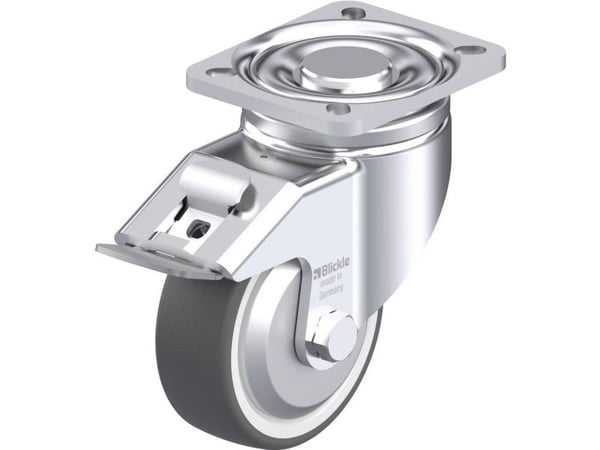 Blickle 750097 LH-POTH 100R-1-FI-FA Teräksinen kääntöpyörä Pyörän halkaisija: 100 mm Kantavuus (max.): 300 kg 1 kpl