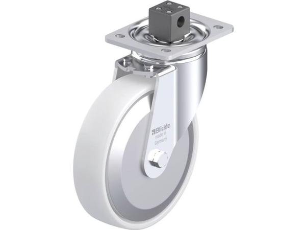 Blickle 852793 LH-PO 200K-CS13-FA Teräksinen kääntöpyörä Pyörän halkaisija: 200 mm Kantavuus (max.): 600 kg 1 kpl